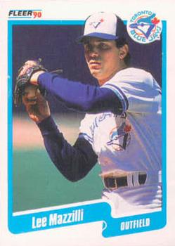 #88 Lee Mazzilli - Toronto Blue Jays - 1990 Fleer USA Baseball