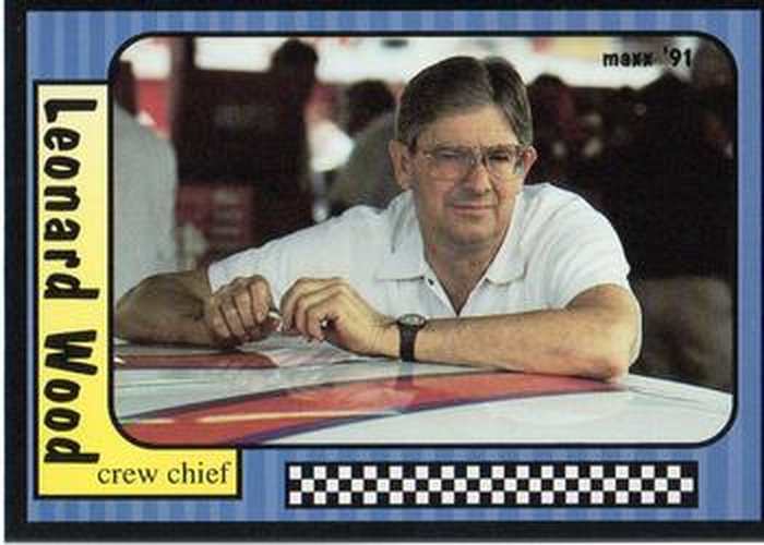 #88 Leonard Wood - Wood Brothers Racing - 1991 Maxx Racing