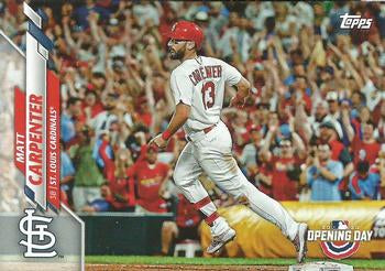 #88 Matt Carpenter - St. Louis Cardinals - 2020 Topps Opening Day Baseball