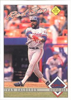 #88 Ivan Calderon - Boston Red Sox - 1993 O-Pee-Chee Baseball