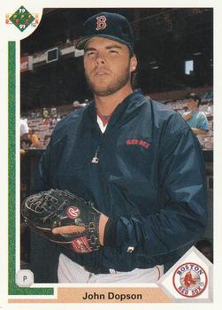 #88 John Dopson - Boston Red Sox - 1991 Upper Deck Baseball
