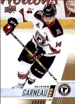 #88 Olivier Garneau - Quebec Remparts - 2017-18 Upper Deck CHL Hockey