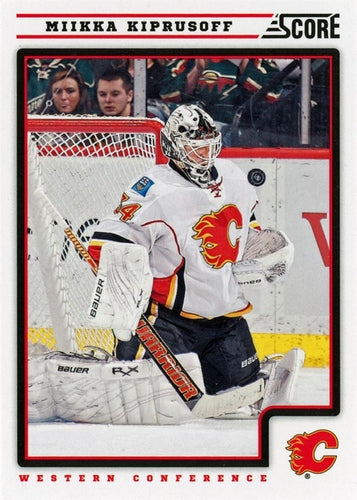 #88 Miikka Kiprusoff - Calgary Flames - 2012-13 Score Hockey