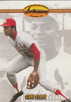 #88 Curt Flood - St. Louis Cardinals - 1993 Ted Williams Baseball