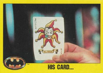 #188 His Card - 1989 Topps Batman
