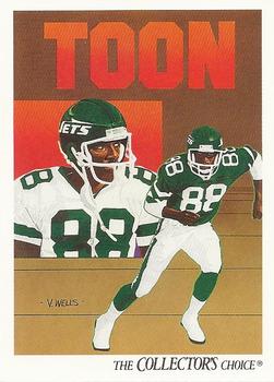 #88 Al Toon - New York Jets - 1991 Upper Deck Football
