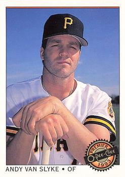 #88 Andy Van Slyke - Pittsburgh Pirates - 1993 O-Pee-Chee Premier Baseball
