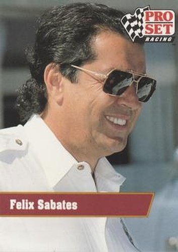 #88 Felix Sabates - SABCO Racing - 1991 Pro Set Racing