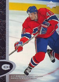 #88 Patrice Brisebois - Montreal Canadiens - 1996-97 Upper Deck Hockey