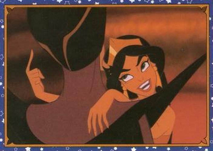 #88 A Clever Princess - 1993 Panini Aladdin