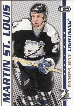 #88 Martin St. Louis - Tampa Bay Lightning - 2003-04 Pacific Heads Up Hockey