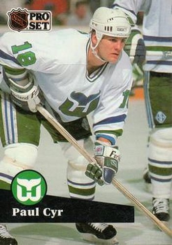 #88 Paul Cyr - 1991-92 Pro Set Hockey