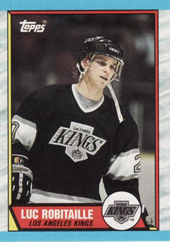 #88 Luc Robitaille - Los Angeles Kings - 1989-90 Topps Hockey