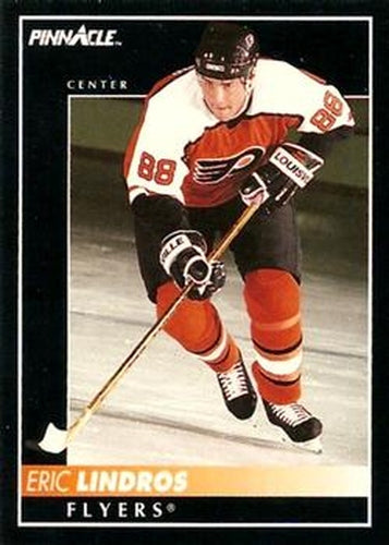 #88 Eric Lindros - Philadelphia Flyers - 1992-93 Pinnacle Canadian Hockey