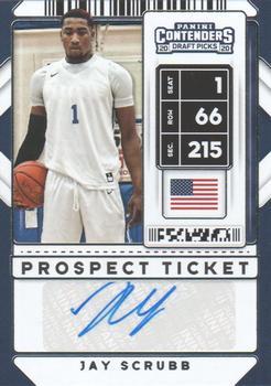 #88b Jay Scrubb - John A. Logan Volunteers - 2020 Panini Contenders Draft Picks Basketball