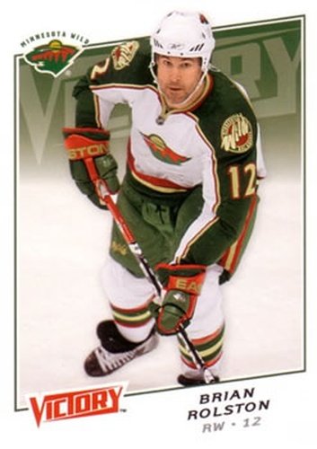 #100 Brian Rolston - Minnesota Wild - 2008-09 Upper Deck Victory Hockey