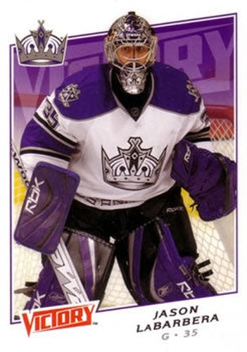 #108 Jason LaBarbera - Los Angeles Kings - 2008-09 Upper Deck Victory Hockey
