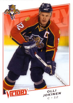 #109 Olli Jokinen - Florida Panthers - 2008-09 Upper Deck Victory Hockey