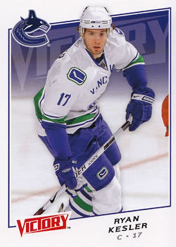 #10 Ryan Kesler - Vancouver Canucks - 2008-09 Upper Deck Victory Hockey