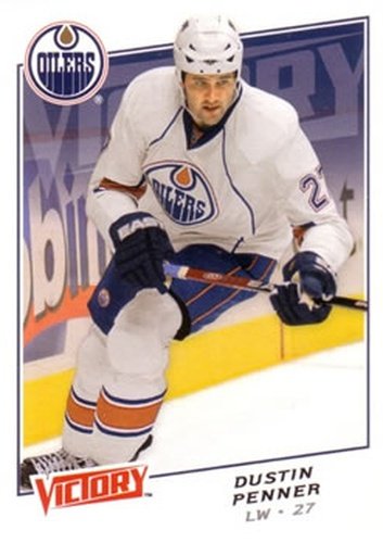 #115 Dustin Penner - Edmonton Oilers - 2008-09 Upper Deck Victory Hockey