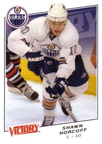 #119 Shawn Horcoff - Edmonton Oilers - 2008-09 Upper Deck Victory Hockey