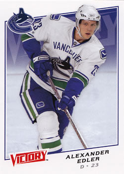 #11 Alexander Edler - Vancouver Canucks - 2008-09 Upper Deck Victory Hockey