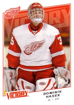 #122 Dominik Hasek - Detroit Red Wings - 2008-09 Upper Deck Victory Hockey