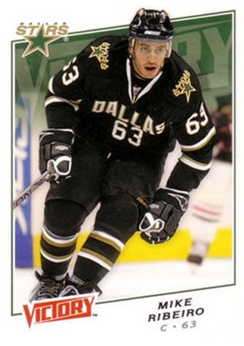 #137 Mike Ribeiro - Dallas Stars - 2008-09 Upper Deck Victory Hockey