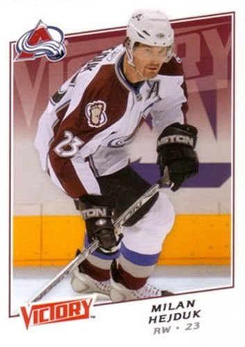 #147 Milan Hejduk - Colorado Avalanche - 2008-09 Upper Deck Victory Hockey