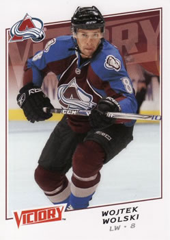 #149 Wojtek Wolski - Colorado Avalanche - 2008-09 Upper Deck Victory Hockey
