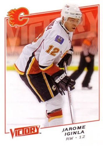 #164 Jarome Iginla - Calgary Flames - 2008-09 Upper Deck Victory Hockey