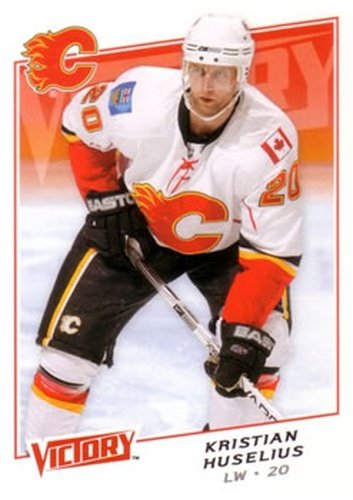 #167 Kristian Huselius - Calgary Flames - 2008-09 Upper Deck Victory Hockey