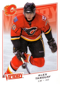 #169 Alex Tanguay - Calgary Flames - 2008-09 Upper Deck Victory Hockey