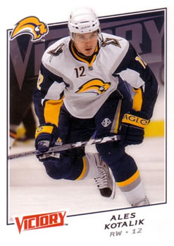 #176 Ales Kotalik - Buffalo Sabres - 2008-09 Upper Deck Victory Hockey