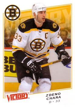 #180 Zdeno Chara - Boston Bruins - 2008-09 Upper Deck Victory Hockey
