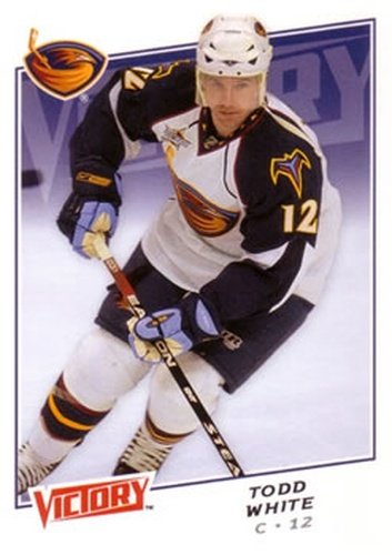 #189 Todd White - Atlanta Thrashers - 2008-09 Upper Deck Victory Hockey