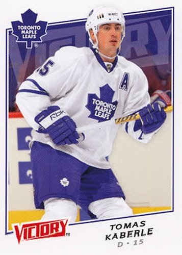 #18 Tomas Kaberle - Toronto Maple Leafs - 2008-09 Upper Deck Victory Hockey