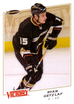 #192 Ryan Getzlaf - Anaheim Ducks - 2008-09 Upper Deck Victory Hockey
