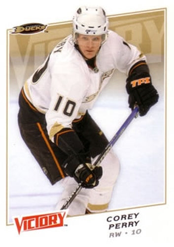 #195 Corey Perry - Anaheim Ducks - 2008-09 Upper Deck Victory Hockey