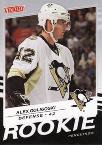 #203 Alex Goligoski - Pittsburgh Penguins - 2008-09 Upper Deck Victory Hockey