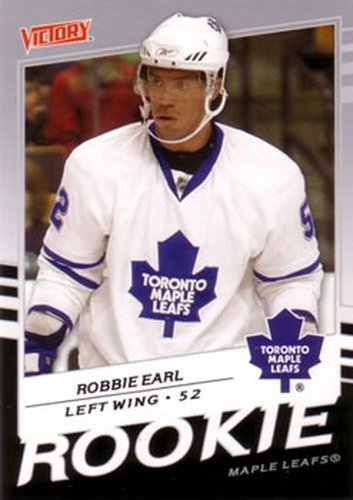 #206 Robbie Earl - Toronto Maple Leafs - 2008-09 Upper Deck Victory Hockey