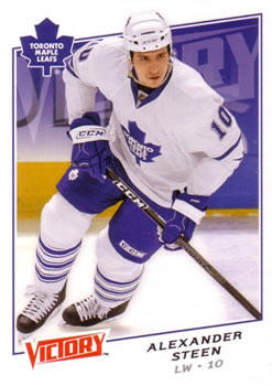 #20 Alexander Steen - Toronto Maple Leafs - 2008-09 Upper Deck Victory Hockey