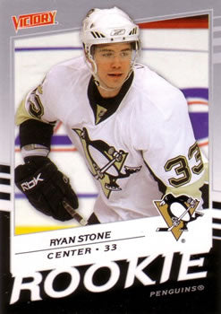 #211 Ryan Stone - Pittsburgh Penguins - 2008-09 Upper Deck Victory Hockey