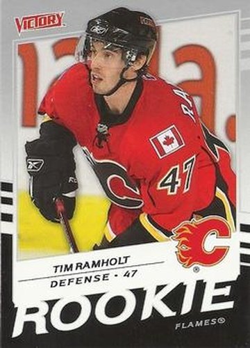 #214 Tim Ramholt - Calgary Flames - 2008-09 Upper Deck Victory Hockey