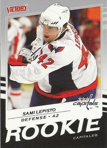 #216 Sami Lepisto - Washington Capitals - 2008-09 Upper Deck Victory Hockey