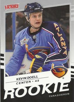 #220 Kevin Doell - Atlanta Thrashers - 2008-09 Upper Deck Victory Hockey