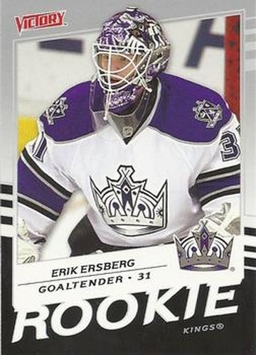 #237 Erik Ersberg - Los Angeles Kings - 2008-09 Upper Deck Victory Hockey