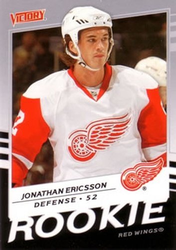 #238 Jonathan Ericsson - Detroit Red Wings - 2008-09 Upper Deck Victory Hockey