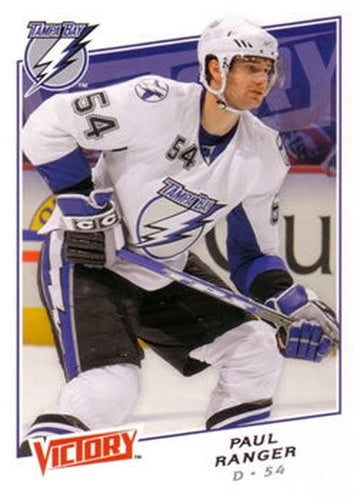 #24 Paul Ranger - Tampa Bay Lightning - 2008-09 Upper Deck Victory Hockey