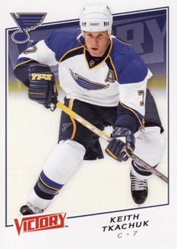 #30 Keith Tkachuk - St. Louis Blues - 2008-09 Upper Deck Victory Hockey